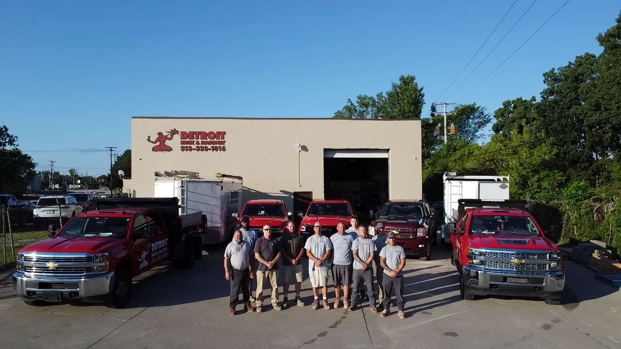 Detroit Brick and Masonry team